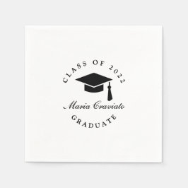 Classic Script Afstuderen servet