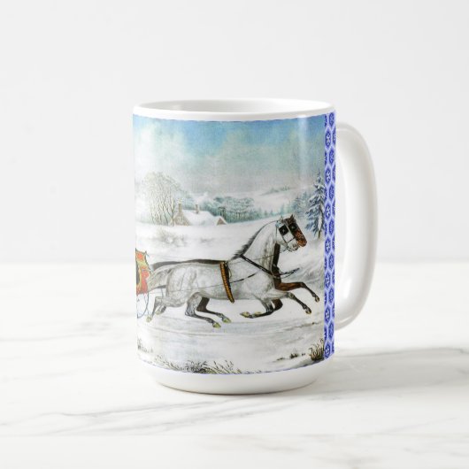 Classic Sleigh Ride Mok (Voorkant rechts)