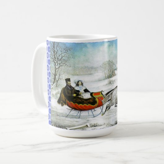 Classic Sleigh Ride Mok (Voorkant links)