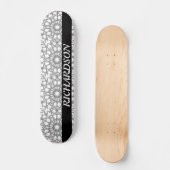 Classic snewflake personaliseert Skateboard (Voorkant)