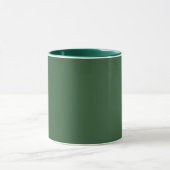 Classic Solid Hunter Green Mug for Everyday Use (Centre)