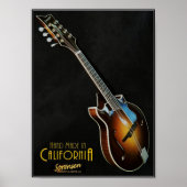 Classic Sorensen Sprite Two-Point mandolin poster (Voorkant)
