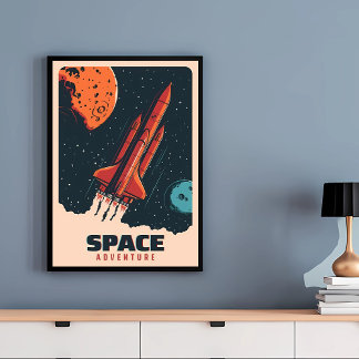 Classic Space Adventure  Poster