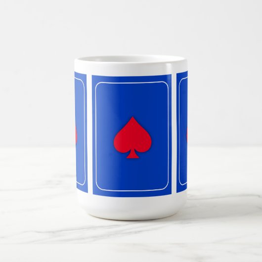 Classic Spade, 15 oz de café Mug (Centre)