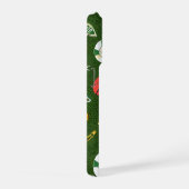 Classic Spider-Man with Dynamic Cosmic Background iPhone Hoesje (Rechterkant)