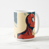 Classic Spider-Man with Dynamic Cosmic Background Koffiemok (Voorkant rechts)