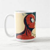 Classic Spider-Man with Dynamic Cosmic Background Koffiemok (Links)