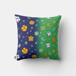 Classic Spider-Man with Dynamic Cosmic Background Kussen