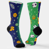 Classic Spider-Man with Dynamic Cosmic Background Sokken (Gebogen)