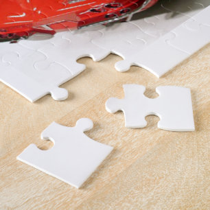 Classic Split Window Red Corvette Legpuzzel