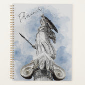 Classic Statue of Athena Planner – Greek Mythology (Devant)