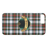 Classic Stewart Robe Plaid iPhone 7 Plus Coque (Dos (Horizontal))