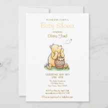 Classic Story Book Baby shower Uitnodiging