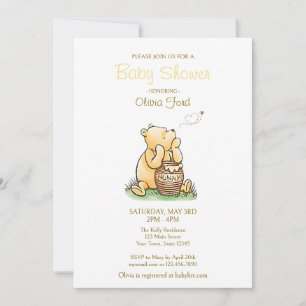 Classic Story Book Baby shower Uitnodiging