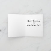 Classic Street Rod Carte d'anniversaire pour les g (Intérieur)