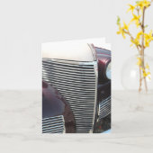 Classic Street Rod Carte d'anniversaire pour les g (Fleur jaune)