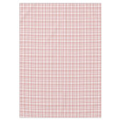 Classic Stripe Blush Pink and White Tafelkleed (Voorkant)