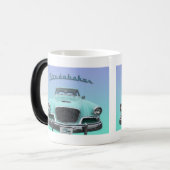 Classic  Studebaker Silver Hawk 1959 Auto Magische Mok (Voorkant links)