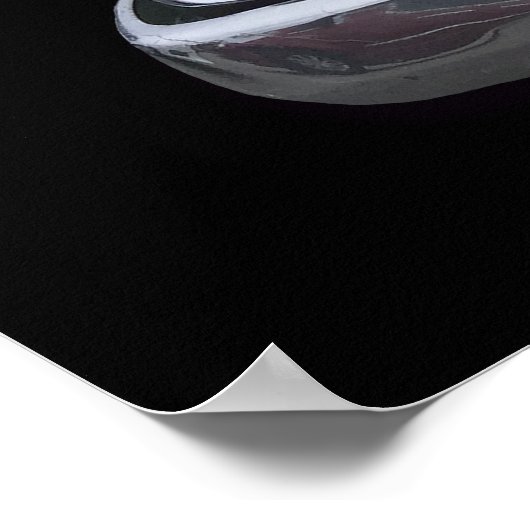 Classic Studebaker Silver Hawk 1959 Auto Poster (Hoek)