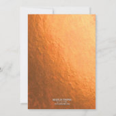 Classic Style School Kleuren Class Reunion Invitat Kaart (Achterkant)