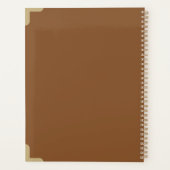 Classic Stylish Planner pour l'organisation quotid (Dos)
