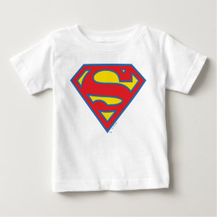 Classic Supergirl Logo met blauwe omtrek