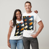 Classic Sushi Set – 10 classic pieces on a stone p T-shirt (Unisex)
