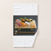 Classic Sushi Towel Set – Japanese Harmony (Serviette à main)