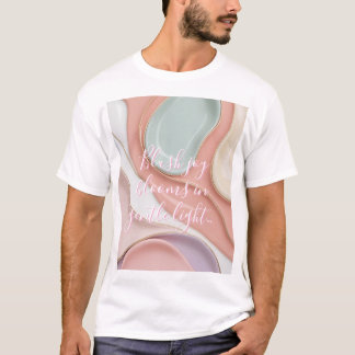 Classic t-shirt in stylish abstract graphic