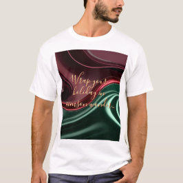 Classic t-shirt in stylish abstract graphic