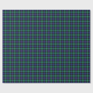 Classic tartan in blue cadeaupapier