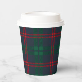 Classic Tartan Navy Plaid Preppy  Papieren Bekers