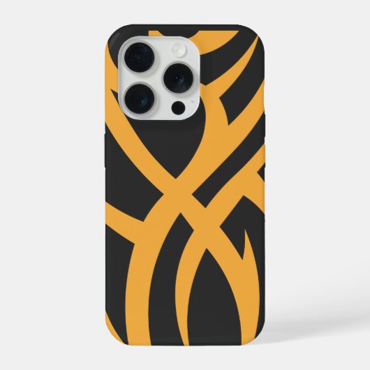 Classic Tattoo Inspired Line Art Design iPhone Hoesje (Achterkant)