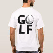 Classic  Teeing It Up Golf T-shirt (Achterkant)