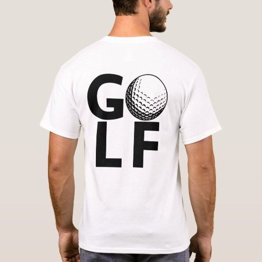 Classic Teeing It Up Golf T-shirt (Achterkant)