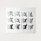 CLASSIC TERRIER HONDENRASSEN WANDKLEED (Voorkant (horizontaal))