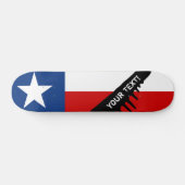 Classic Texas State Flag Skateboard (Horizontaal)