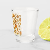 Classic Thanksgiving patterned  Shot Glas (Rechts)
