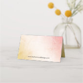 Classic Thanksgiving Place Kaarten (Achterkant)