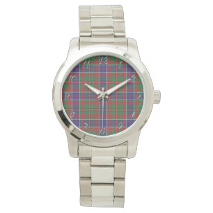 Classic Timeless Clan Adam Ancient Pset Tartan Gi Horloge