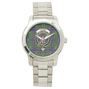 Classic Timeless Clan Adam Hunting Tartan Gi Horloge