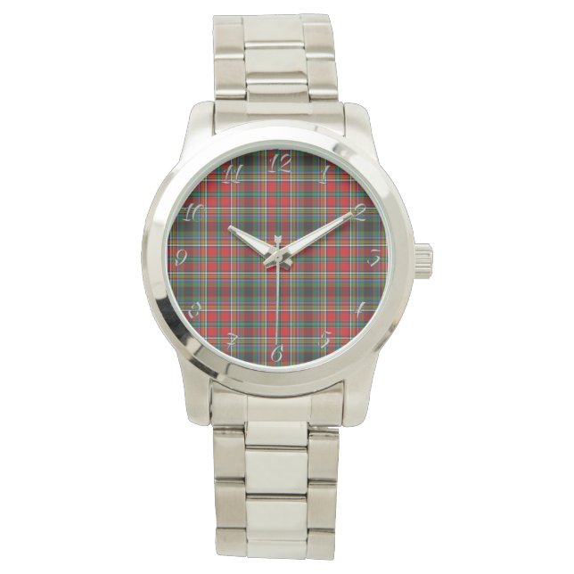 Classic Timeless Clan Anderson of Arrem Pset Ta Horloge (Voorkant)