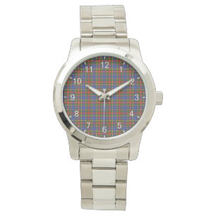 Classic Timeless Clan Bethune Tartan Pset Gift Horloge
