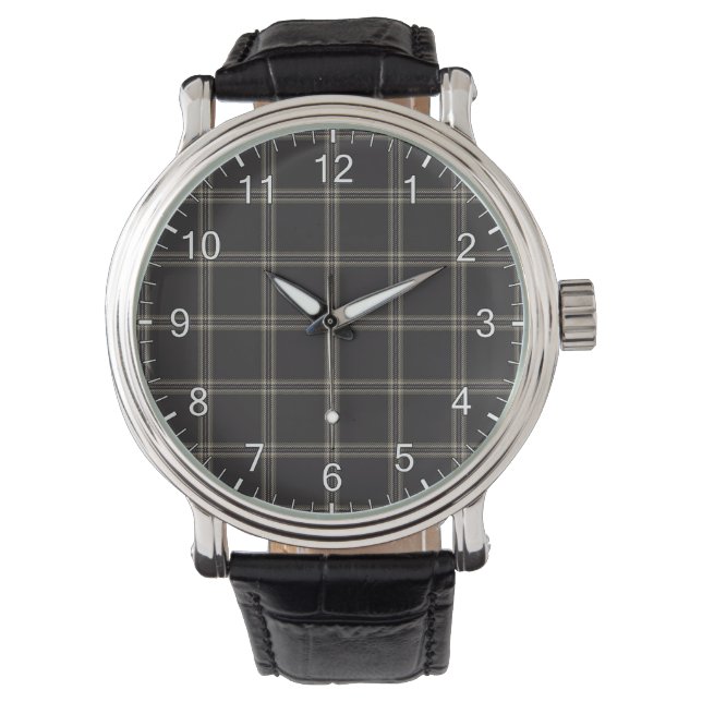 Classic Timeless clan Eternity Tartan Pset Gift W Horloge (Voorkant)