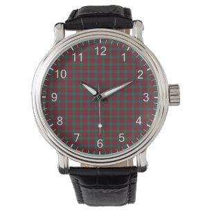 Classic Timeless Clan Fotheringham Tartan Horloge