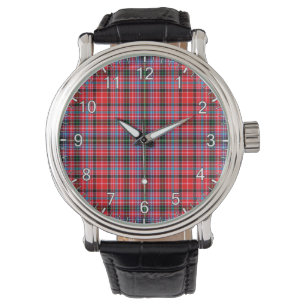 Classic Timeless Clan UDny Tartan Gift Watch Horloge