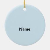 Classic Tow Truck custom Ornament (Achterkant)