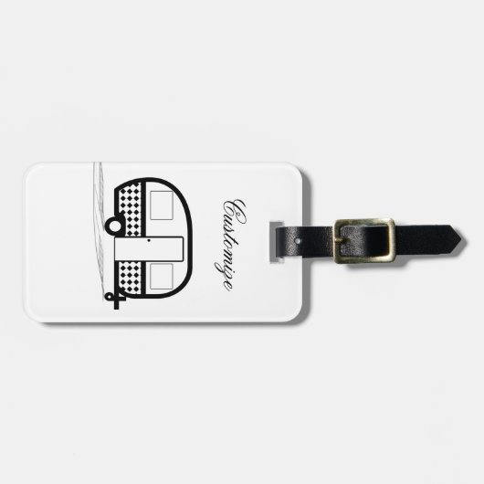 Classic Travel Caravan Thunder_Cove Bagagelabel (Voorkant horizontaal)