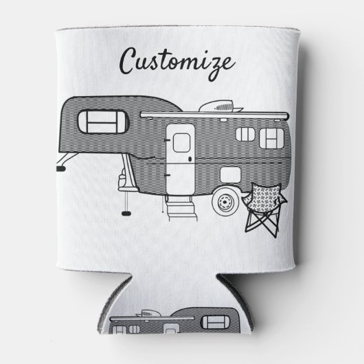 Classic Travel Caravan Thunder_Cove Blikjeskoeler (Voorkant)