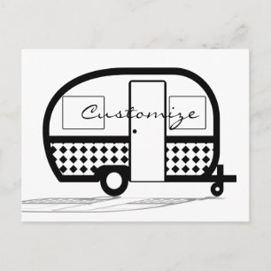 Classic Travel Caravan Thunder_Cove Briefkaart